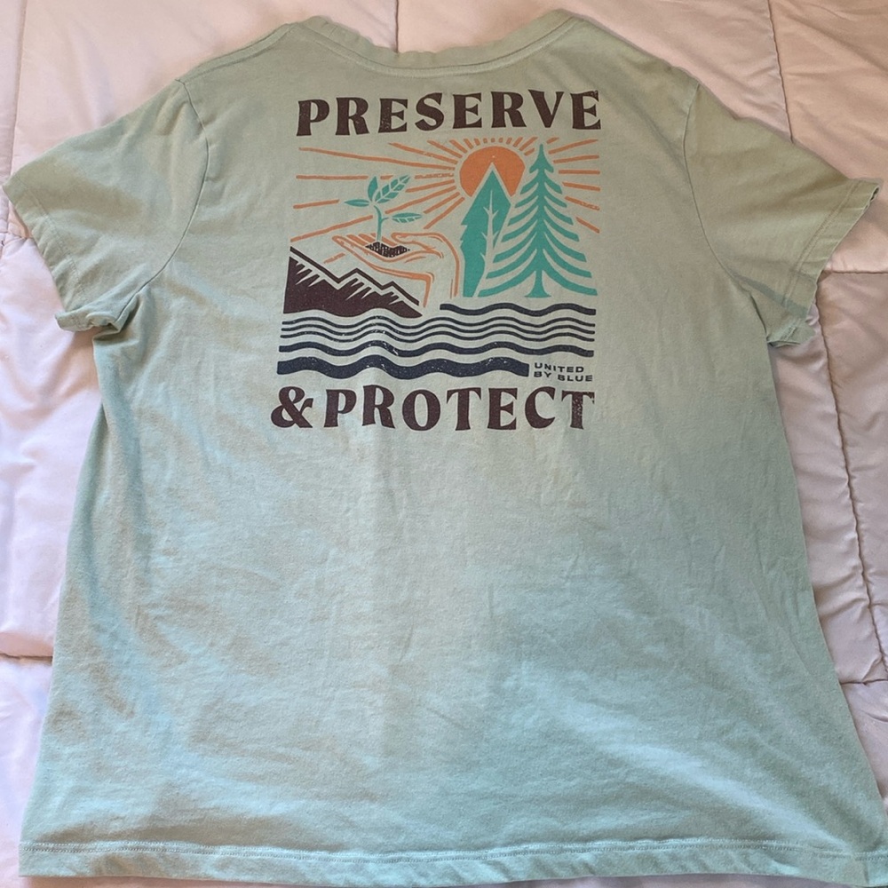 Oversized Light Green T-shirt